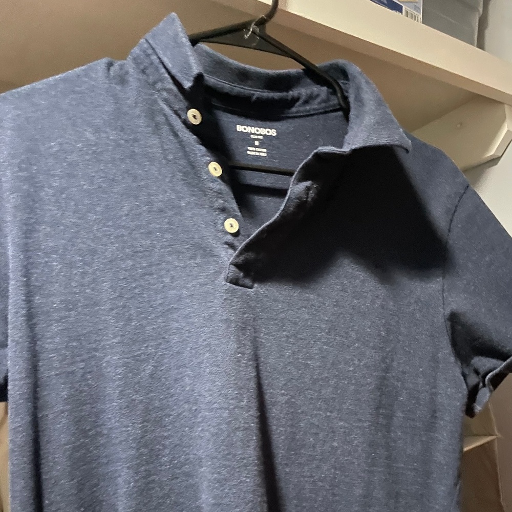ClassicNavy blue polo shirt